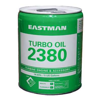 Eastman Turbo Oil 2380 (O-156) 5USG Pail *MIL-PRF-23699F Type STD *DEF STAN 91-101